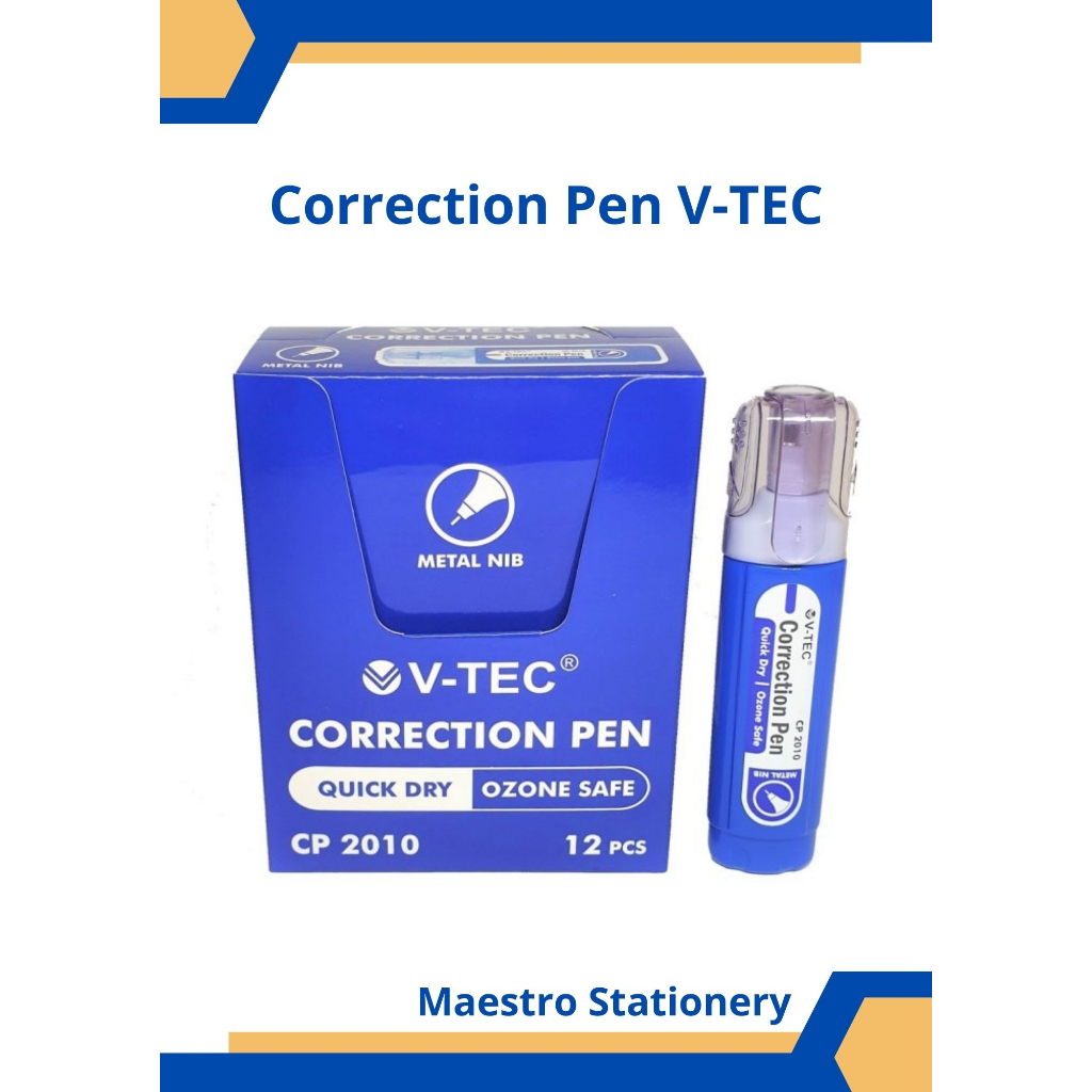 

Correction Pen V-TEC CP 2010 / Tip-Ex / Tip-X / Tipex