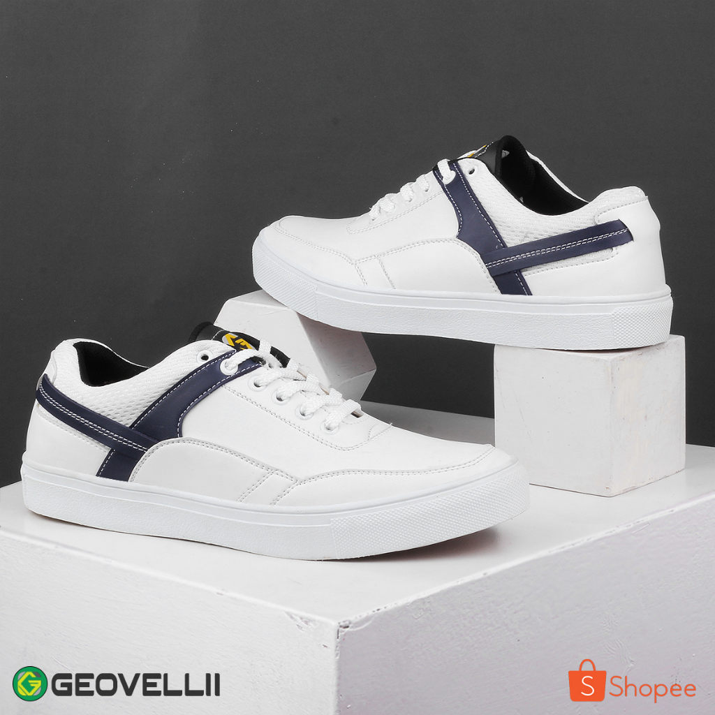 GEOVELLI STORE - Sepatu Sneakers Pria Kasual Nyaman Dipakai Sepatu  Sneakers Mode Sepatu Geovelli