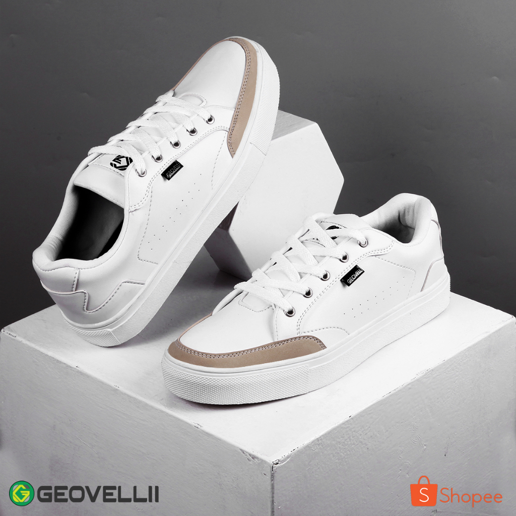 Sepatu Pria Sneakers Lokal Sepatu Olahraga Trendy Original Gvl. Geovelli High Quality Sepatu Keren