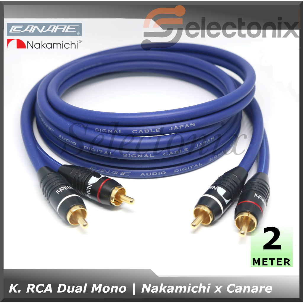 Kabel Audio RCA Nakamichi Dual Mono [2m]