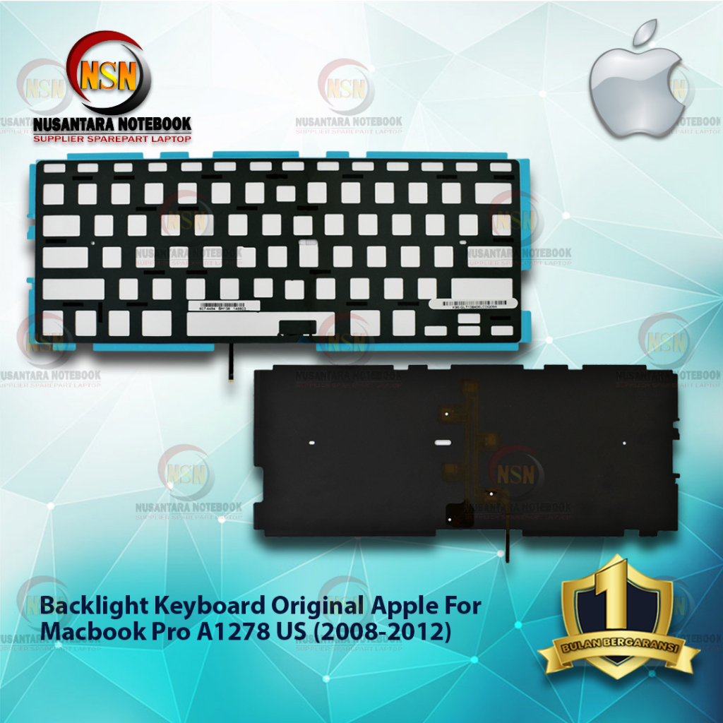 Backlight + Keyboard Apple Macbook A1278 2008 -2012