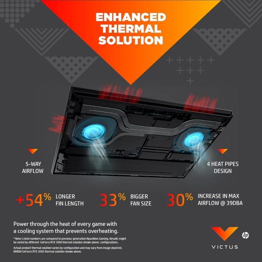 Laptop Gaming HP VICTUS 15 Ryzen 7 5800H 16GB 512GB RTX3050ti 4GB 15 FHD 144Hz Win11