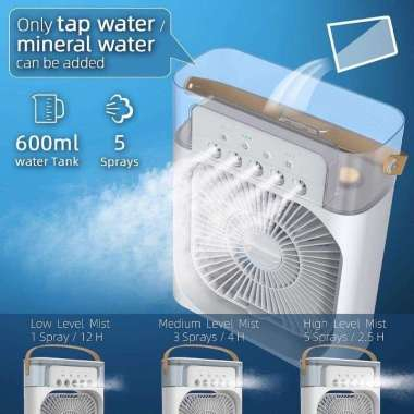 Koomas Kipas Angin Ac Mini / Kipas Ac Portable / Kipas Angin Air Coller Pendingin Ruangan Kipas Air Cooler