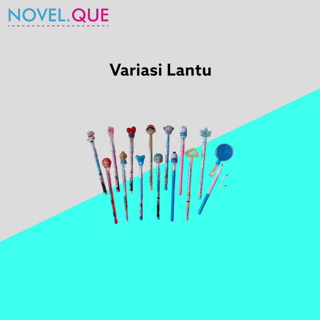 

Back to School Pensil Lantu Bensia Karakter Mekanik Fancy Karakter