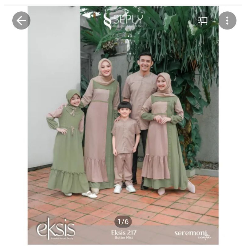 MEYRA 152 GAMIS TERBARU BY SEPLY DAN KOKO KASEO 191 BUTTER MIST BY SEPLY