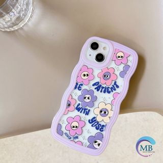 SS125 SOFTCASE SILIKON GELOMBANG MOTIF SMILE FLOWER INFINIX HOT 30 30I 30 PLAY NOTE 12 PRO 4G MB8092