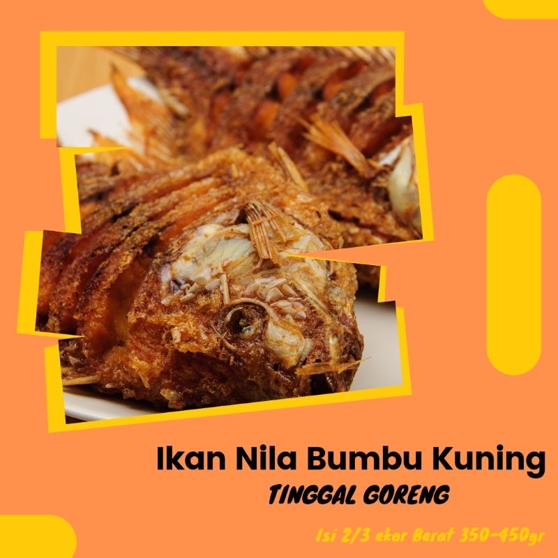

Ikan Nila Bumbu Kuning Siap Goreng