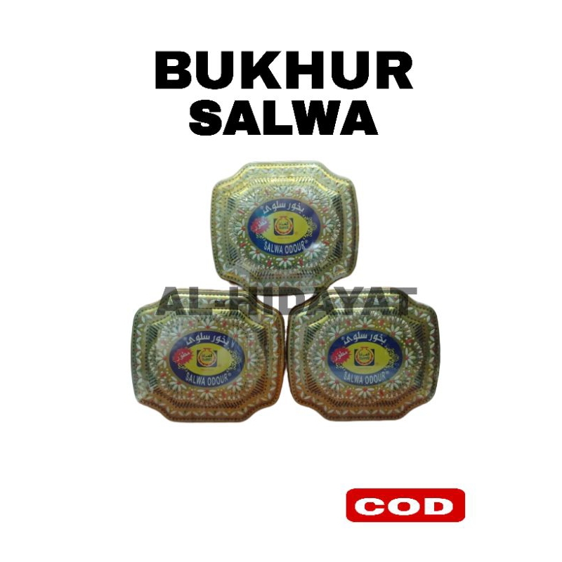 Buhur Salwa surrati bubuk kaleng