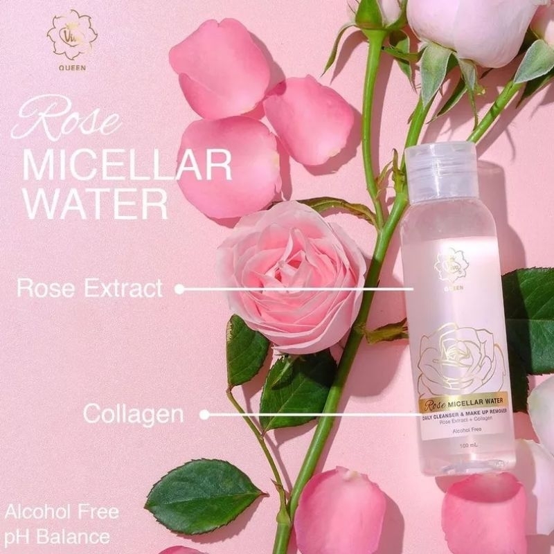 viva queen rose micelar water 100ml