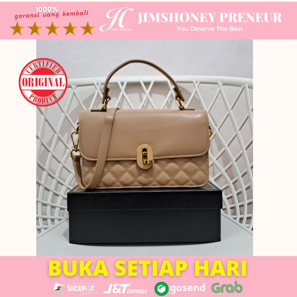 Jimshoney STEFFI Bag Tas Pesta Wanita Mewah Ellegan Original Jims honey