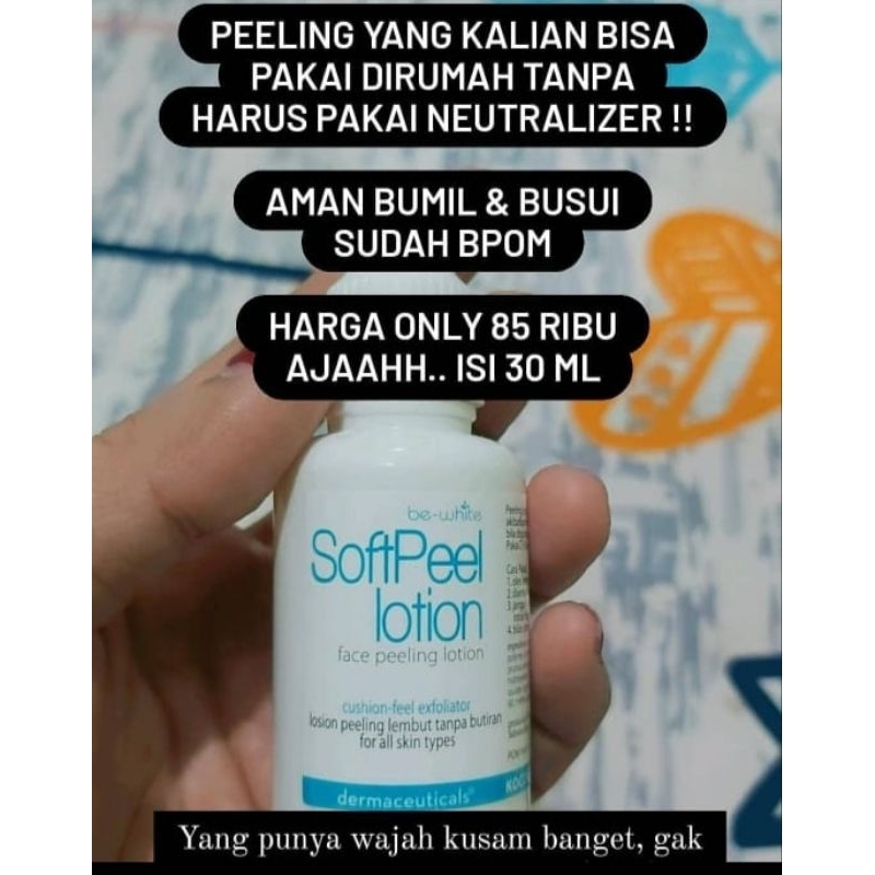 SOFT PEELING/PEMBERSIH WAJAH/SOFT PEELING PEMBERSIH WAJAH