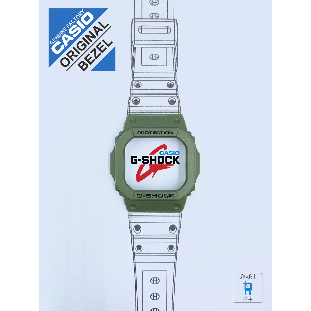 Bezel Casio G-shock original parts GLS5600CL-3 Glide square