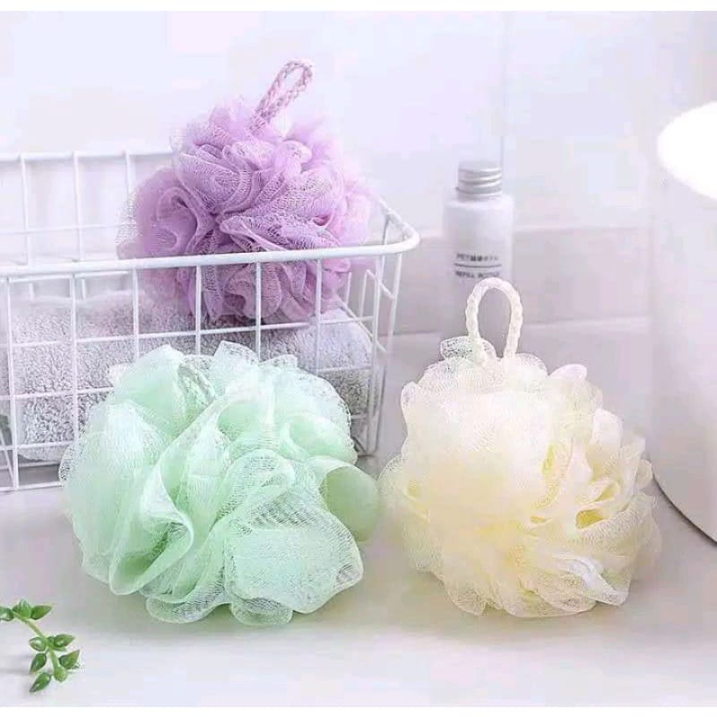 Spons Mandi Shower Murah Puff Mandi Busa/BATH SPONGE-Vegasus Store(COD)