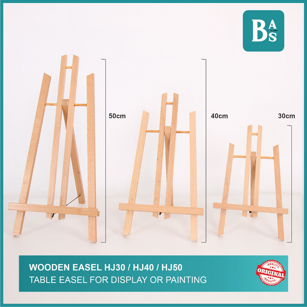 

Bomeijia - Wooden Easel - Tersedia 3 Jenis Ukuran - Bali Artemedia