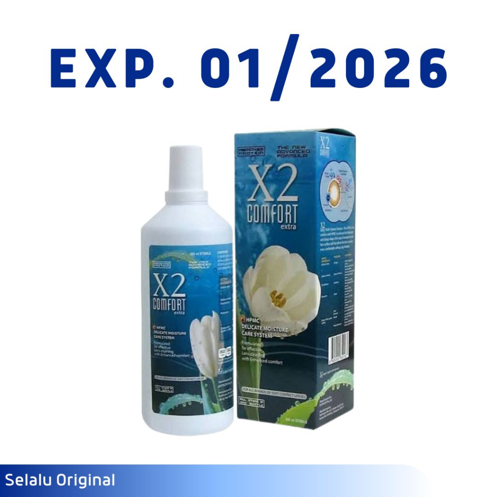 CAIRAN PEMBERSIH SOFTLENS X2 COMFORT EXTRA 500 ML