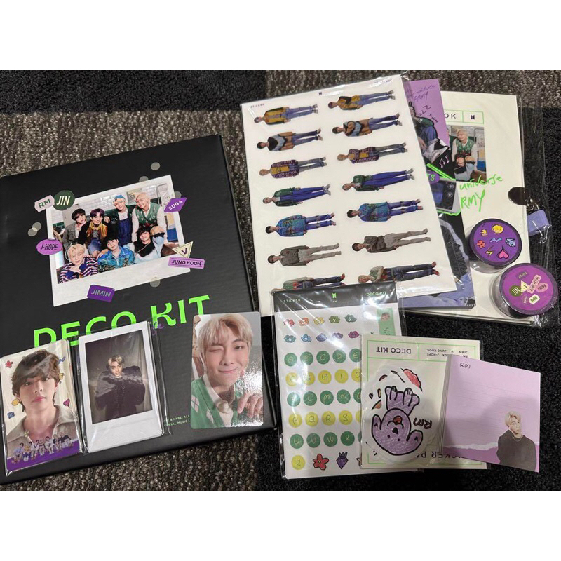BTS DECO KIT FULLSET UNSEALED RPC RM