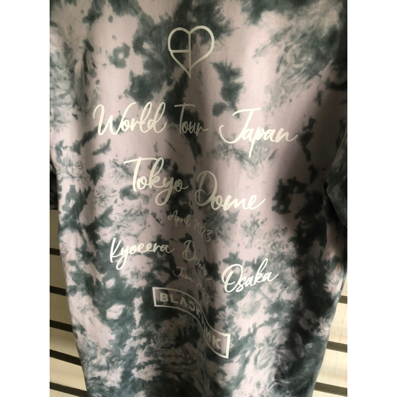 [PREMIUM] KAOS - BLACKPINK BORNPINK WORLD TOUR JAPAN GREY (TIE DYE)