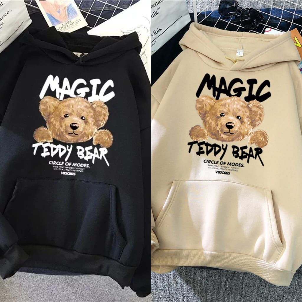 (Custom Size) MAGIC TEDDY Hoodie Sweater Kekinian