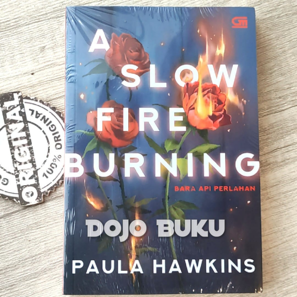 Buku Bara Api Perlahan (A Slow Fire Burning) by Paula Hawkins