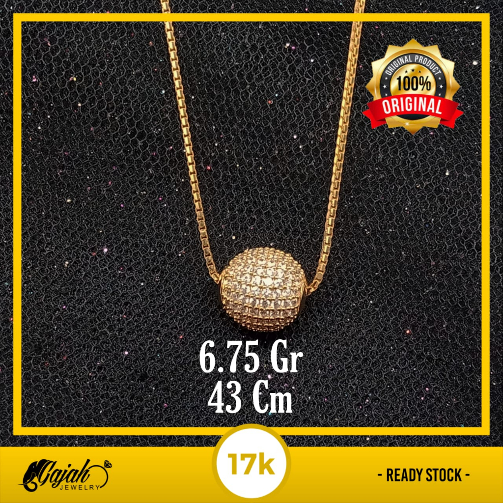 Kalung Emas 17K - 6.75 Gr Kadar 750 - 5295