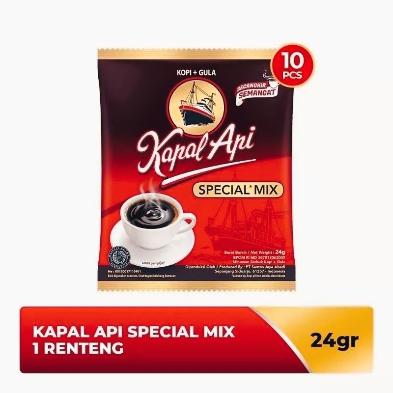 

Kopi kapal api special mix 1 renceng