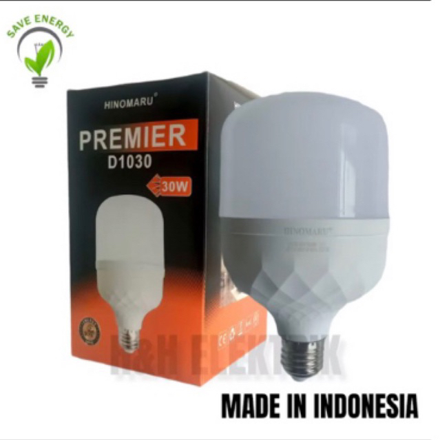 HINOMARU PREMIER LAMPU LED 30W 30 WATT CAHAYA PUTIH