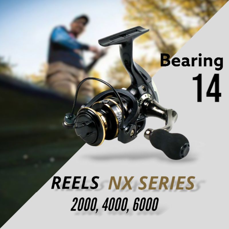 TaffSPORT Metal Reel Pancing NX 2000/4000/6000