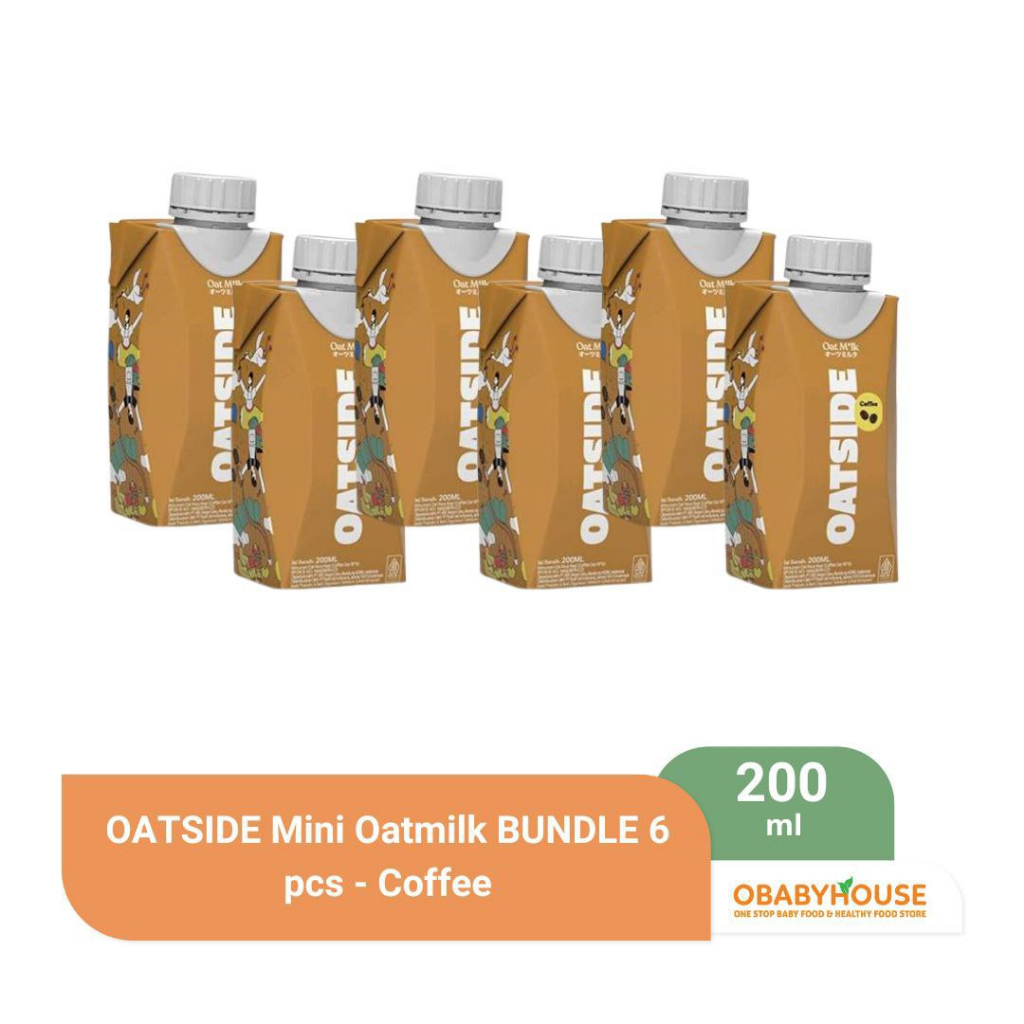 OATSIDE Mini Oatmilk 200 ml BUNDLE 6 pcs - Coffee