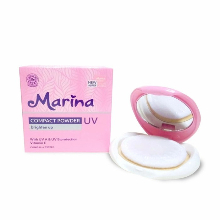 MARINA Compact Powder / Bedak Marina 04 Brighten Up Uv Protection