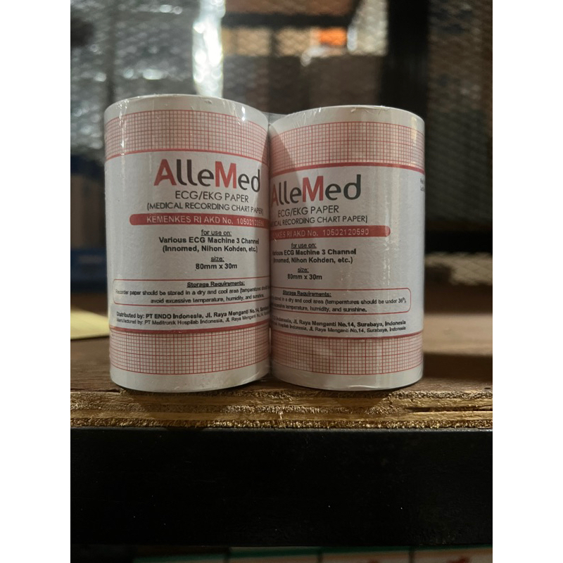 Allemed EKG Papper 80x30