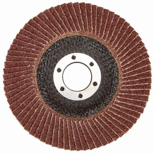 Amplas susun Gerinda 4 Inch Grid 80 100 120 150 180 240 400 Flap Disc Besi Stainless