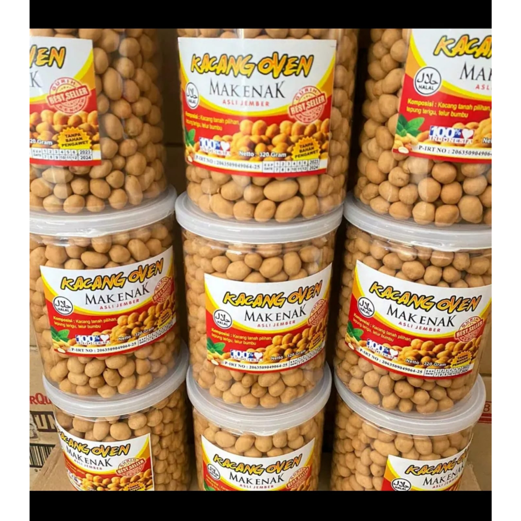 

Kacang oven enak 320gr