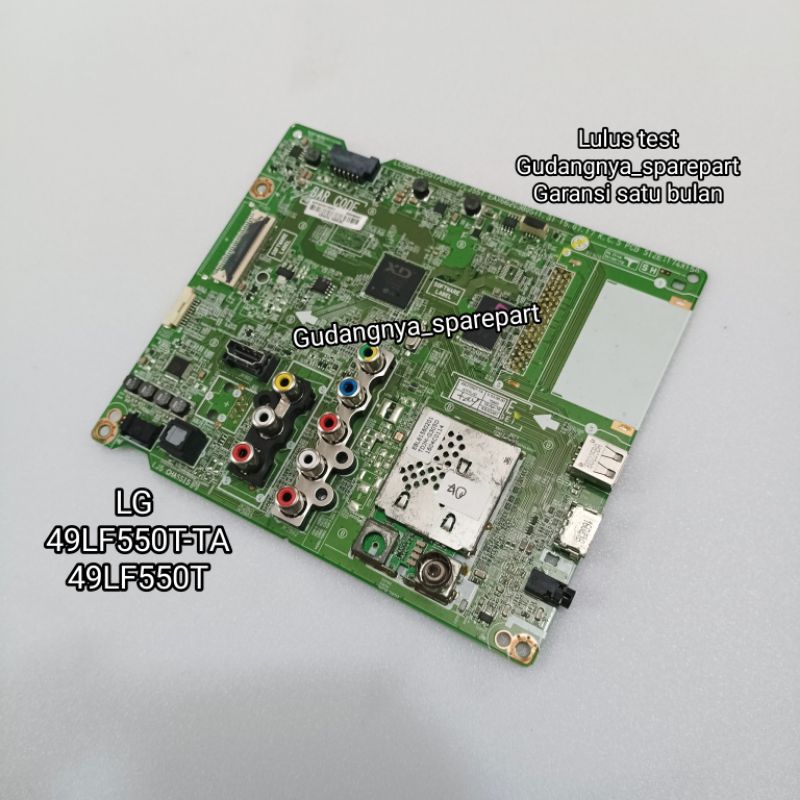 MAINBOARD LG 49LF550T-TA 49LF550T MB MOBO MODUL TV MESIN TV MOTHERBOARD