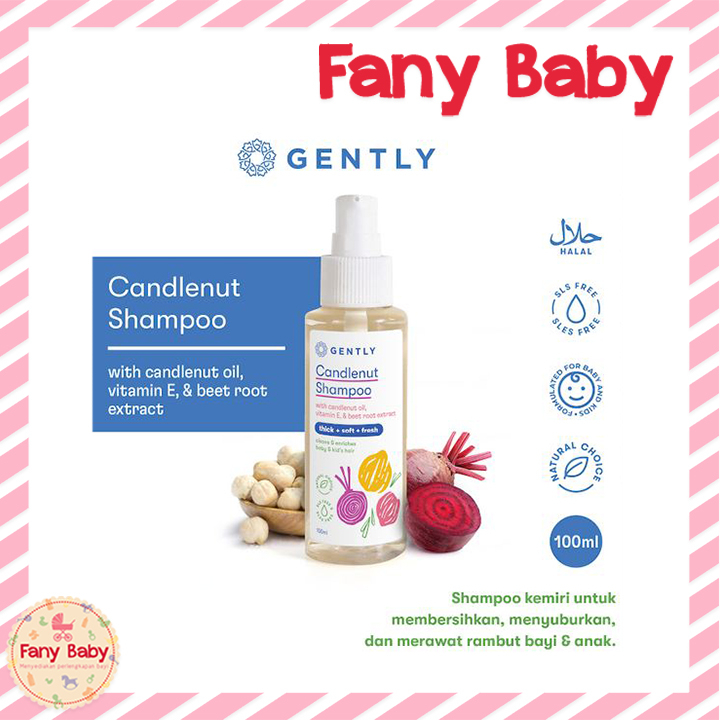 GENTLY CANDLENUT SHAMPOO 100ML