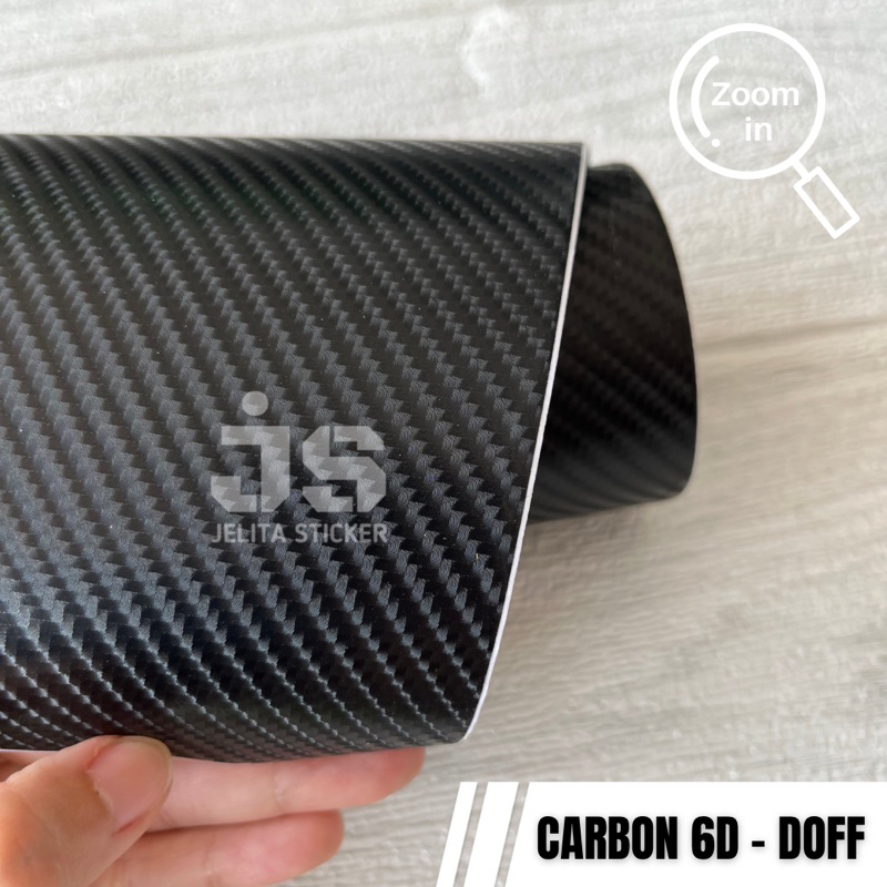 Sticker Carbon 6D Doff / Skotlet Carbon Kevlar Doff Matte