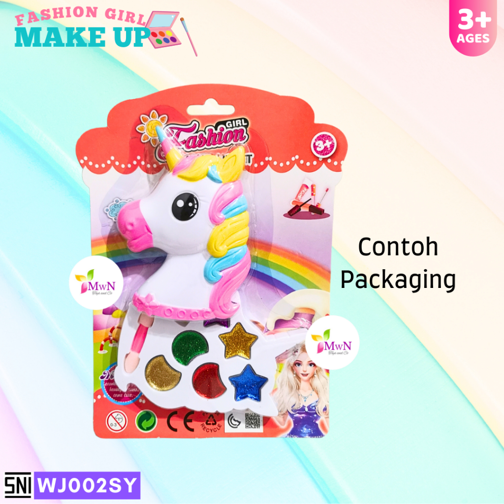 MWN Mainan Fashion Girl Unicorn Makeup set WJ002SY