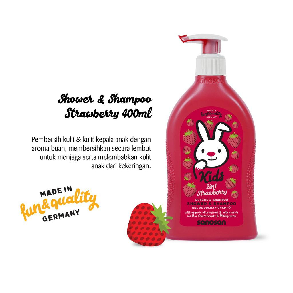 Sanosan Kids Shower &amp; Shampoo 400ml
