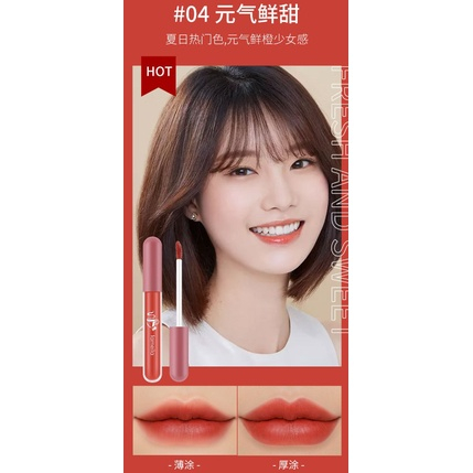 TERMURAH DI SHOPEE- LAMEILA LIP GLAZE ANTI LENGKET 6 Warna NUDE EDITION Lip Cream Silky Matte Looks