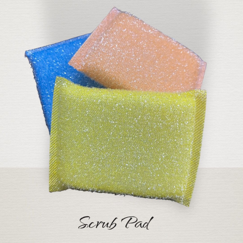 Sabut Pencuci Piring Ajaib / Scrub Pad / Spon Cuci Piring isi 6pcs