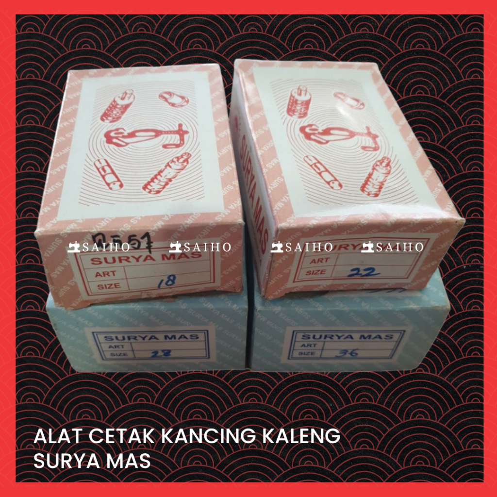 Matras Cetakan Kancing Bungkus SURYA MAS | Ready Ukuran 18 22 24 28 36