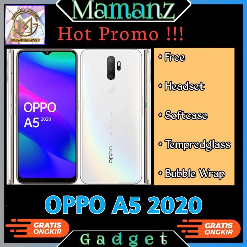 Oppo A5 2020 Ram 4/128Gb ex Resmi murah