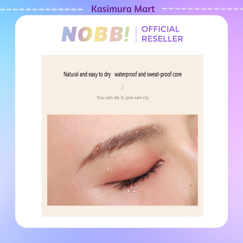 Smooth Eyeliner Gel pencil Anti Air Tahan Lama No Fading Eyeliner Pen - kasimura