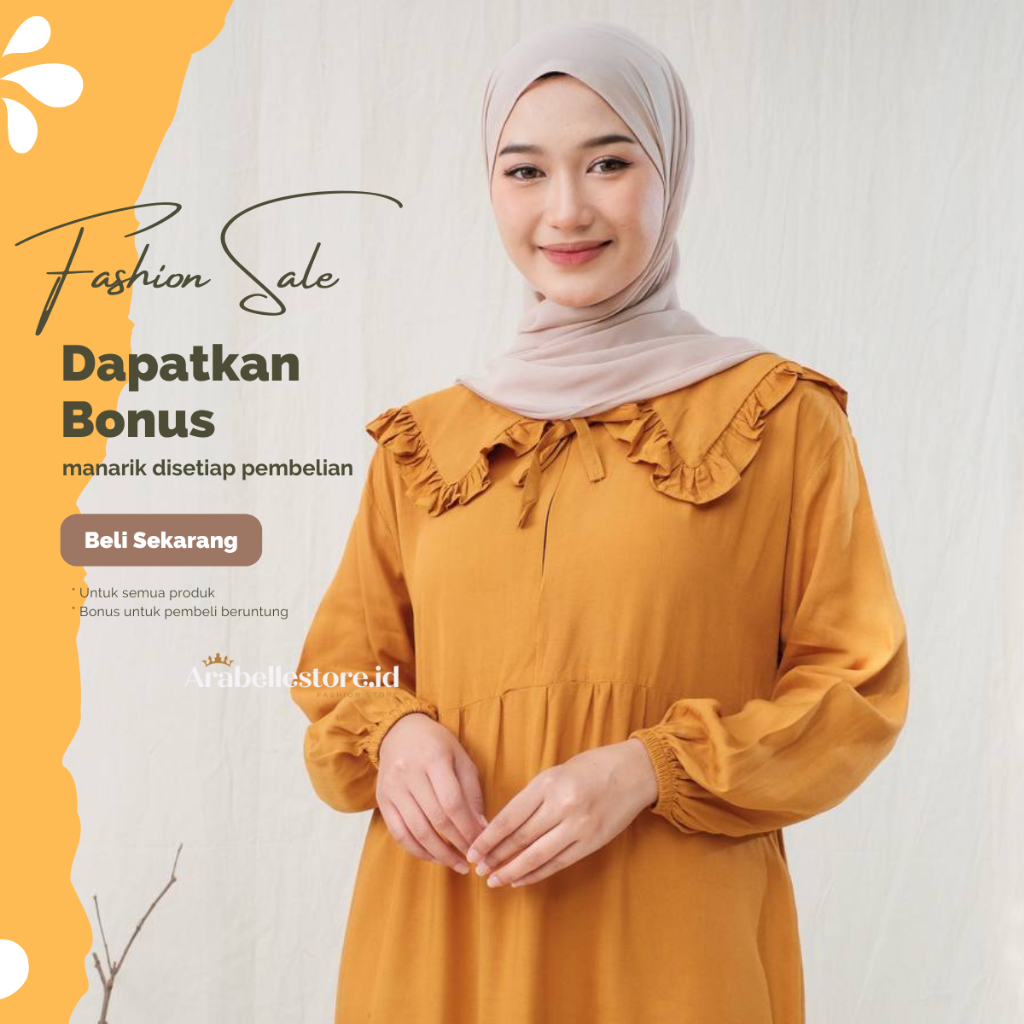 Baju Gamis Wanita Terbaru Midi Dress Baju Muslim Lebaran 2023 Kekinian Jumbo Busui Motif Bintik Kancing Depan Bahan Rayon Premium Tebal Adem Stylish Eksklusif Modis Nyaman Berkualitas
