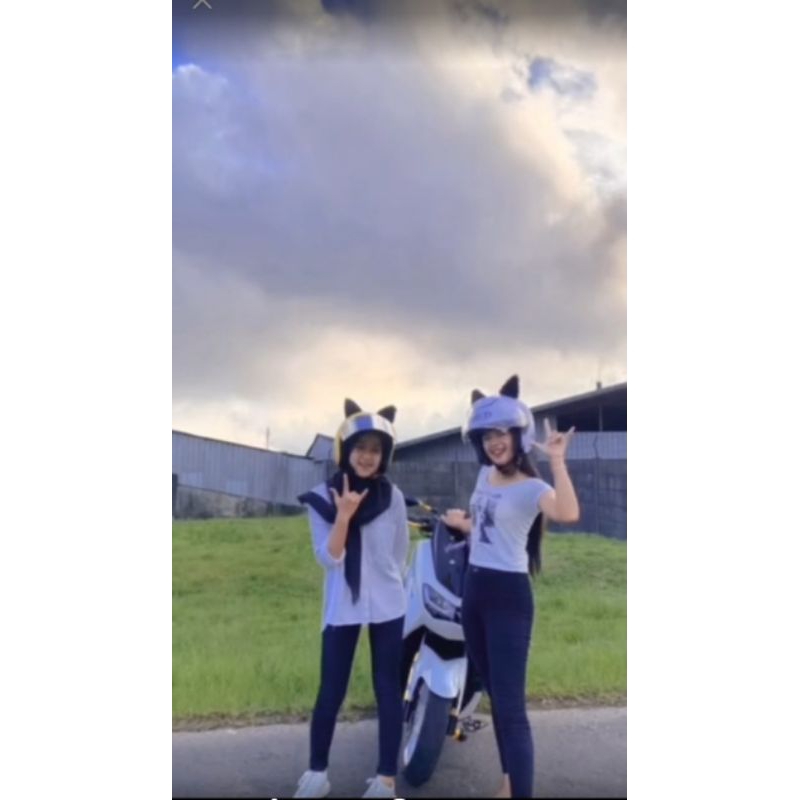 Accessories Helm Kuping Kucing, Kuping Kucing Helm, Kuping Helm Bogo, Kuping Helm Halfface, Kuping H