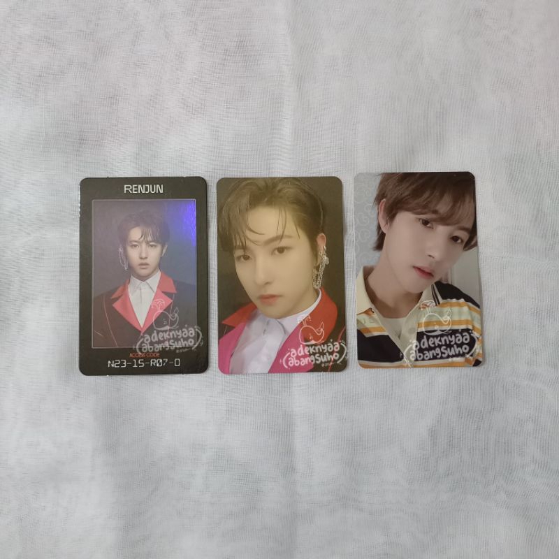 NCT DREAM RENJUN RESONANCE ARRIVAL ACCESS CARD PC CASHBEE CHINA PHOTOCARD RENJUN LEBAH