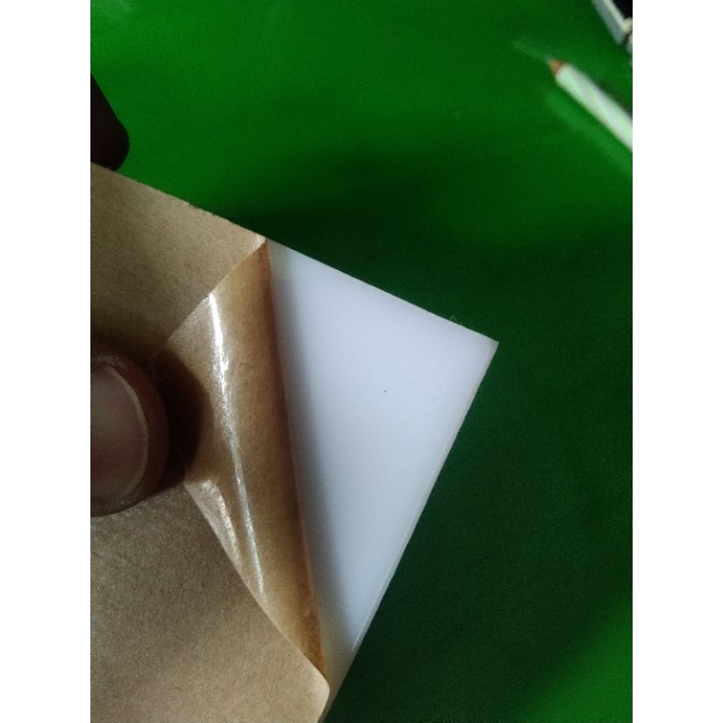 Akrilik 1,5Mm Putih Susu 20 X 60 Akrilik Lembaran Acrylic White Mika Lembaran Akrilik Termurah Ready