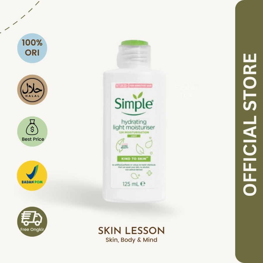 SIMPLE Hydrating Light Moisturizer 125 ml