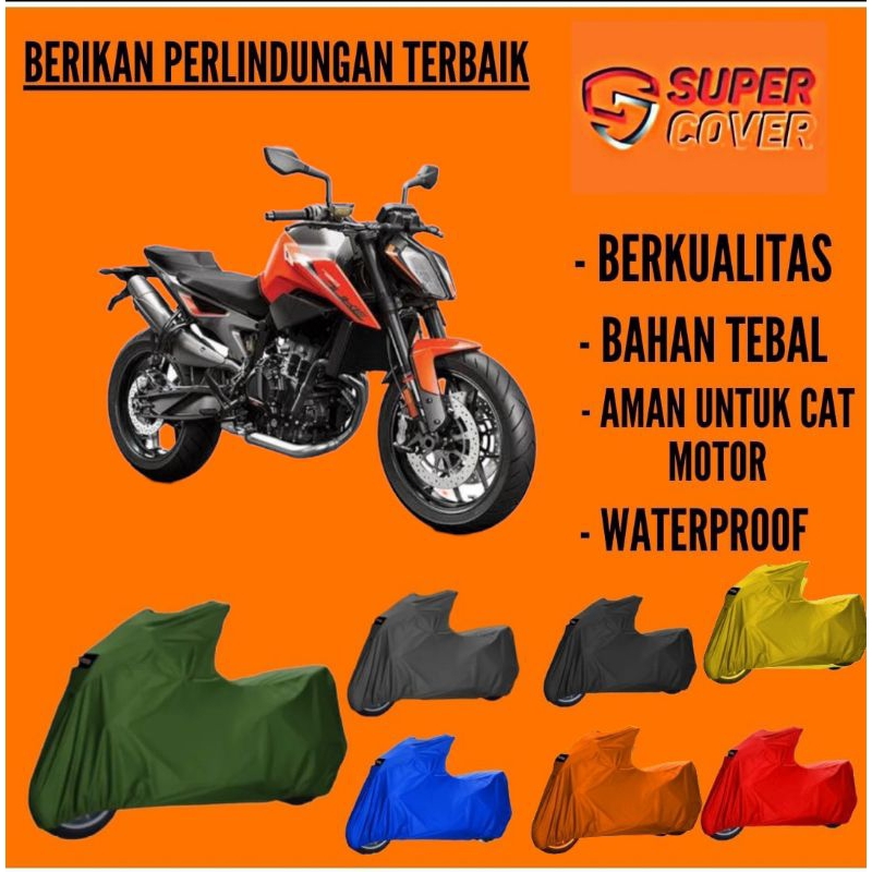 COVER MOTOR/SARUNG MOTOR KTM RC 500 XTREME OUTDOOR PREMIUM SUPER COVER WATERPROOF