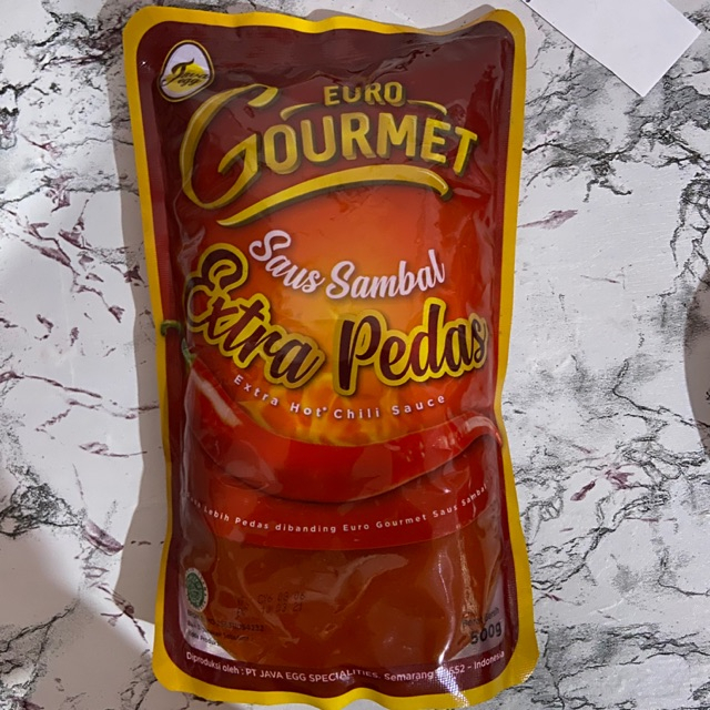 

Gourmet saus extra pedas 1kg