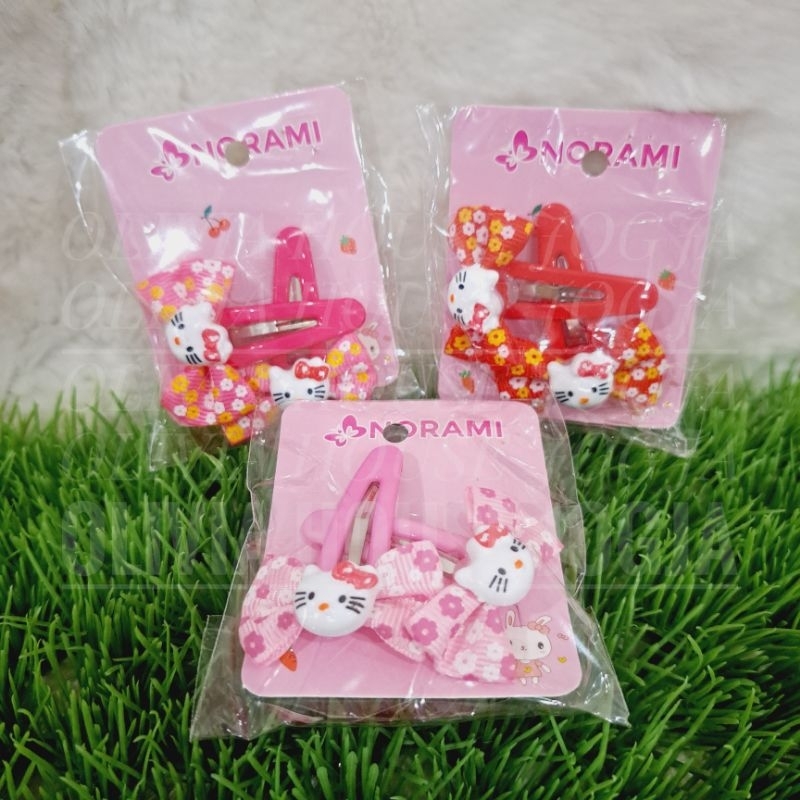 Jepit Rambut Anak Hello Kitty Jepit Rambut Hello Kitty Pita Bunga